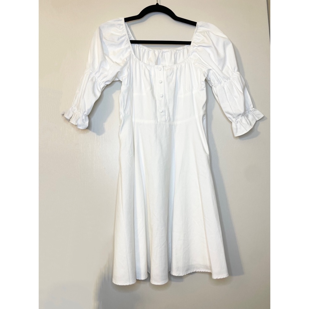 White Shein Dress